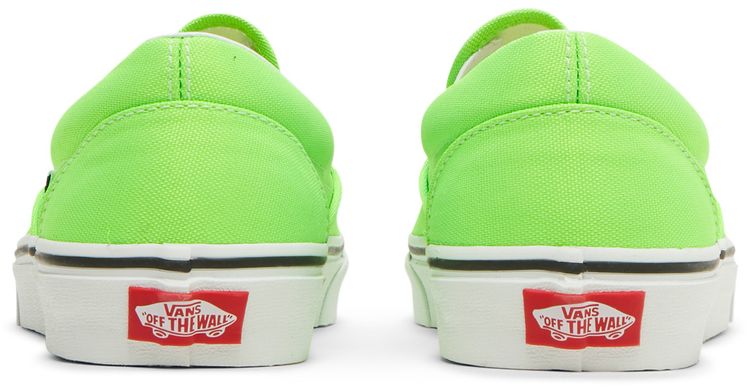 Vans Classic Slip On Neon   Green Gecko