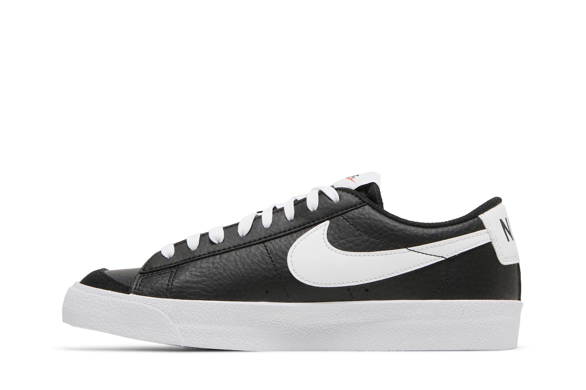 Blazer low leather black sail top