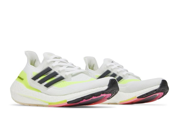 adidas gazelle silver green womens adidas Ultraboost 21 Shoes Wonder White GX2558 main image 0