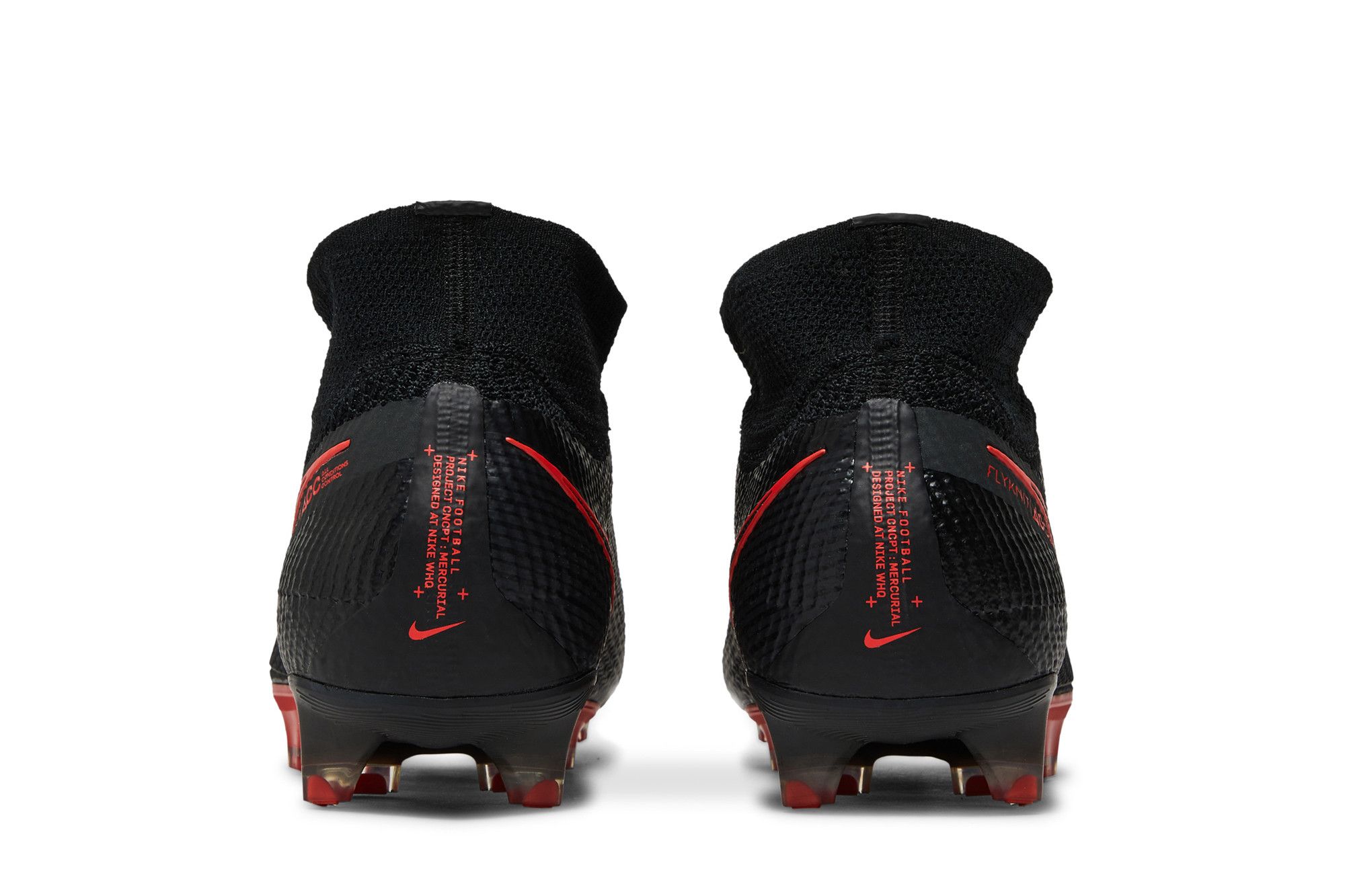 Nike superfly red and black best sale