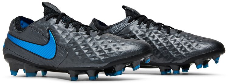 Nike Tiempo Legend 8 Elite FG Under The Radar Pack   Black Blue Hero