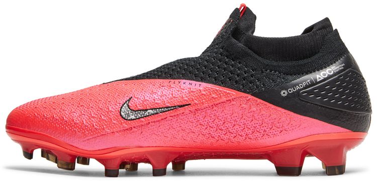 Nike Phantom Vision 2 Elite Dynamic Fit FG Laser Crimson Black