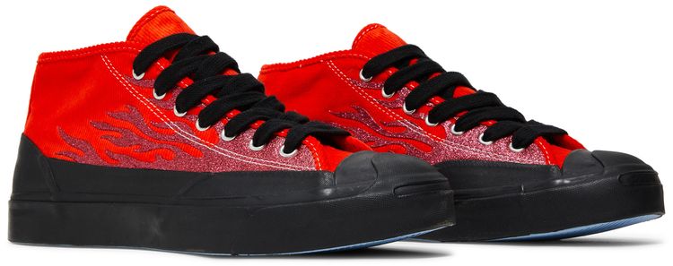 ASAP Nast x Converse Jack Purcell Mid Red Flames