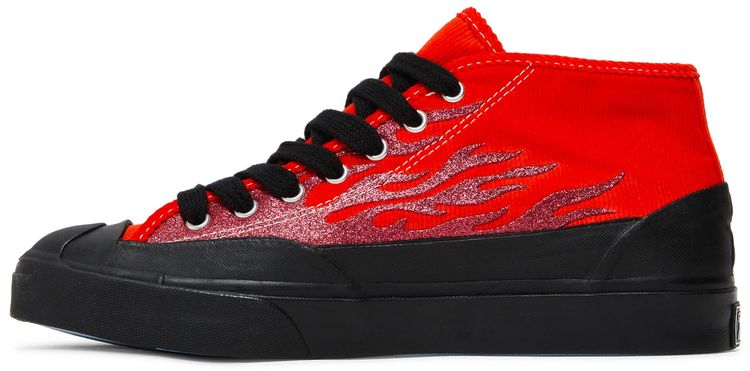 ASAP Nast x Converse Jack Purcell Mid Red Flames