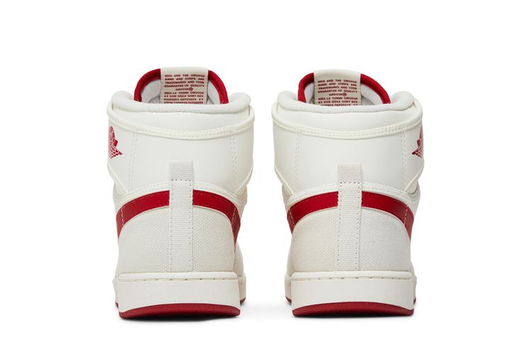 Jordan AJKO OG High Timeless Canvas White Red 638471-102 High Top Sneaker AJKO High OG  main image 3