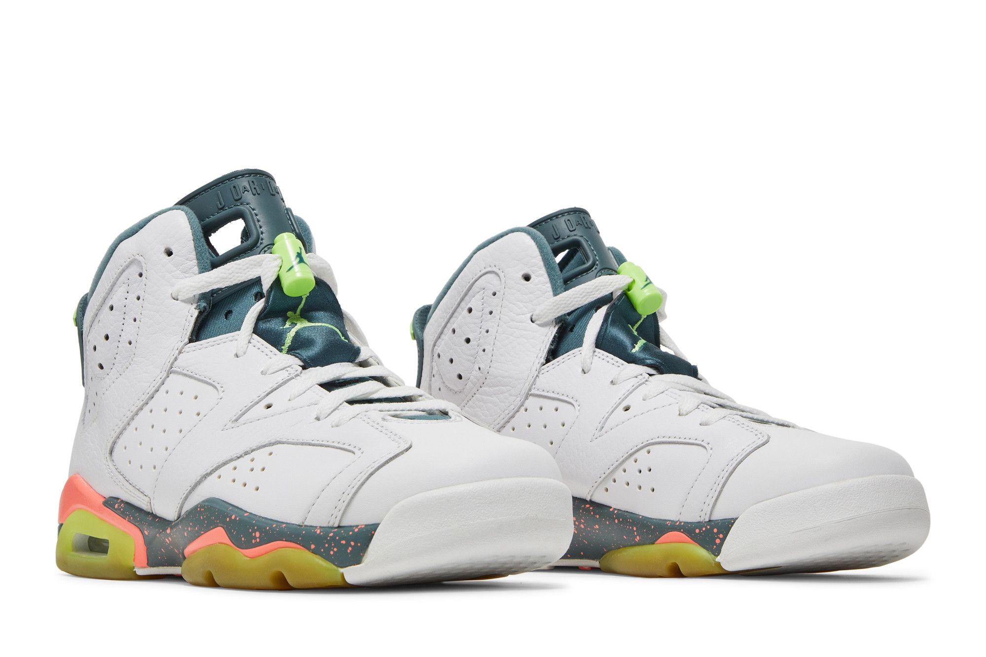 Size 4.5 Air Jordan 6 Retro GS Bright Mango