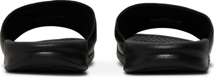 Benassi Swoosh Slide Black White