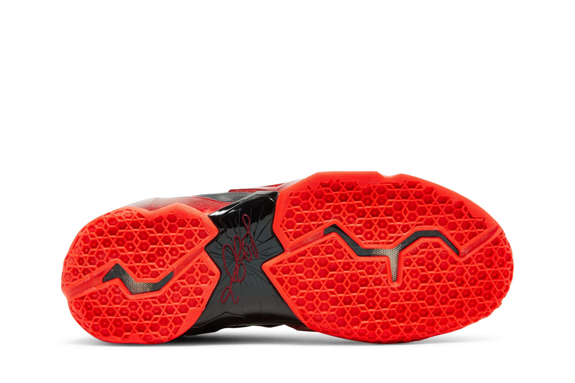Lebron red bottoms hot sale