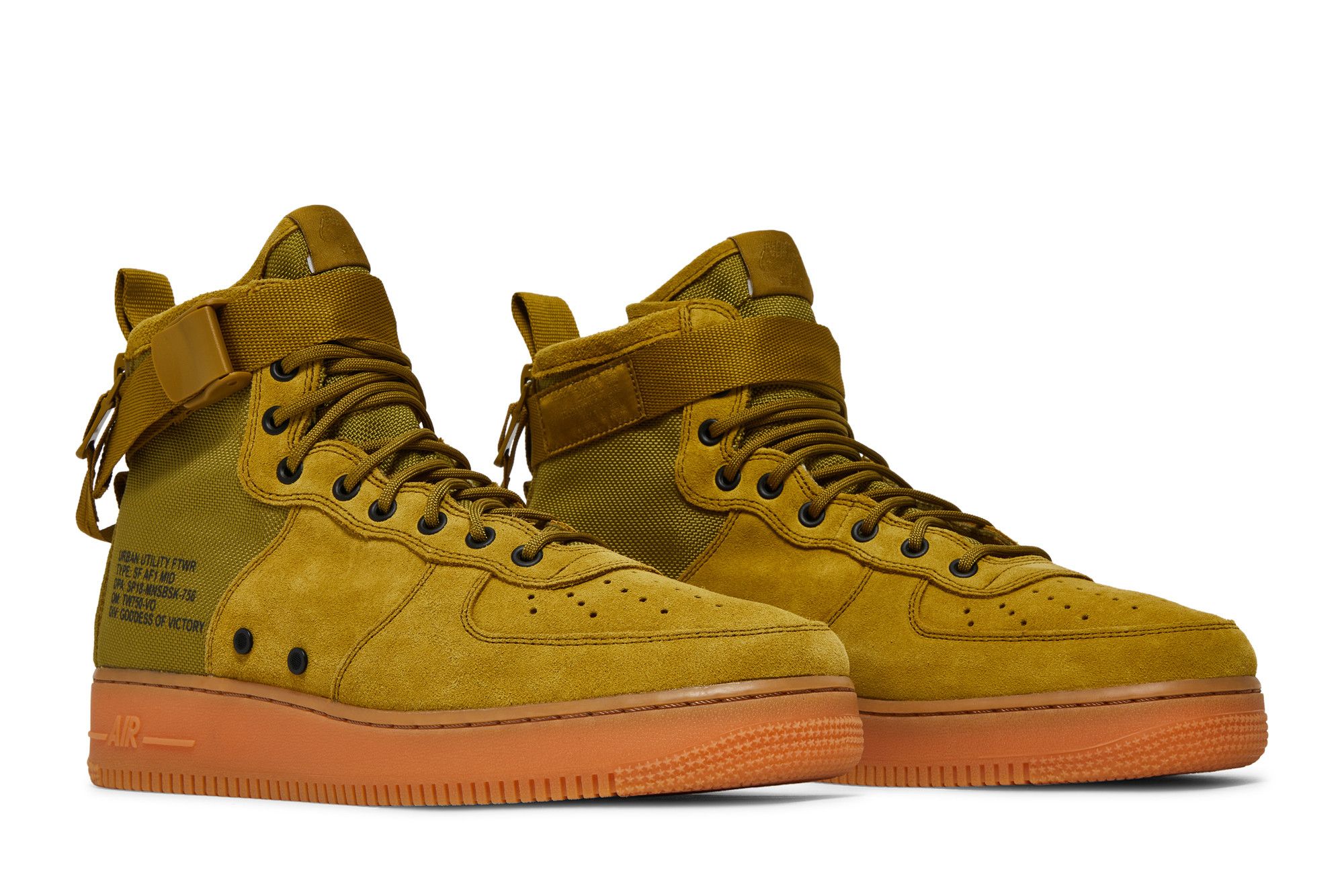 Buy Air Force 1 Mid Desert Moss 917753 301 GOAT