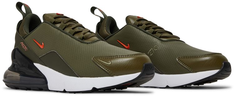 Nike Air Max 270 Premium Leather Olive