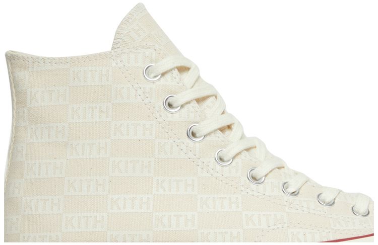 Converse Kith x Chuck 70 Hi White Monogram