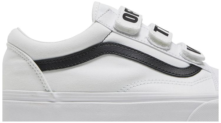 Vans Old Skool V Off The Wall   White