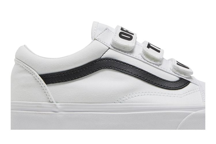 Skool V Vans Off The Wall Strap Buy Old Skool V 'Off The Wall White