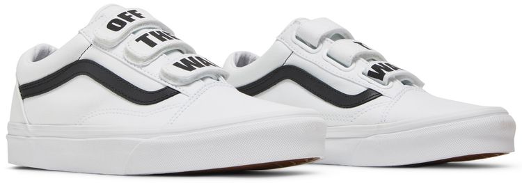 Vans Old Skool V Off The Wall   White