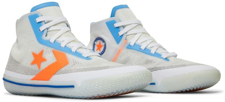 Converse All Star Pro BB High Solstice   White Royal Orange