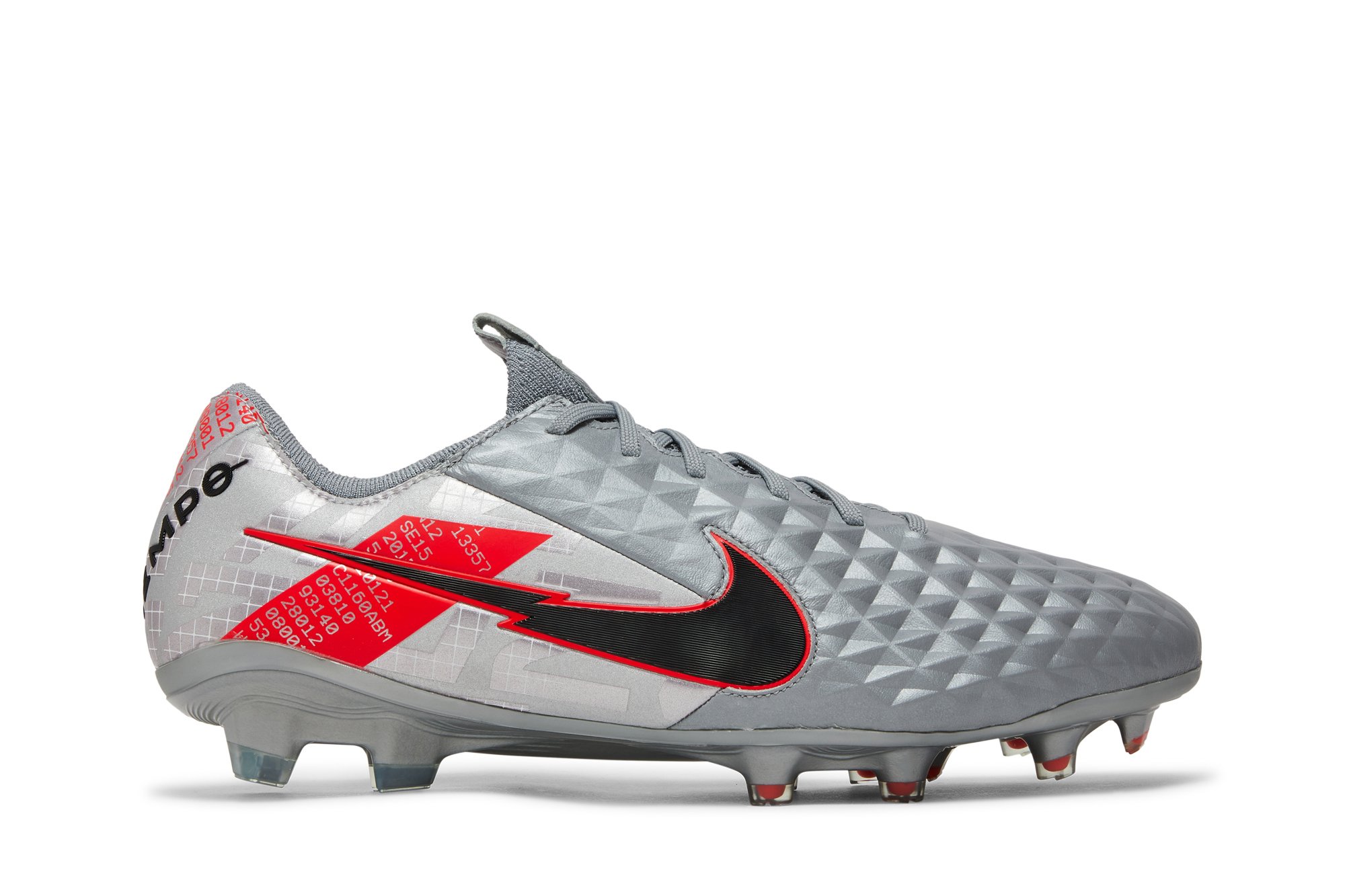 Buy Tiempo Legend 8 Elite FG 'Metallic Grey Crimson' - CW0518 906