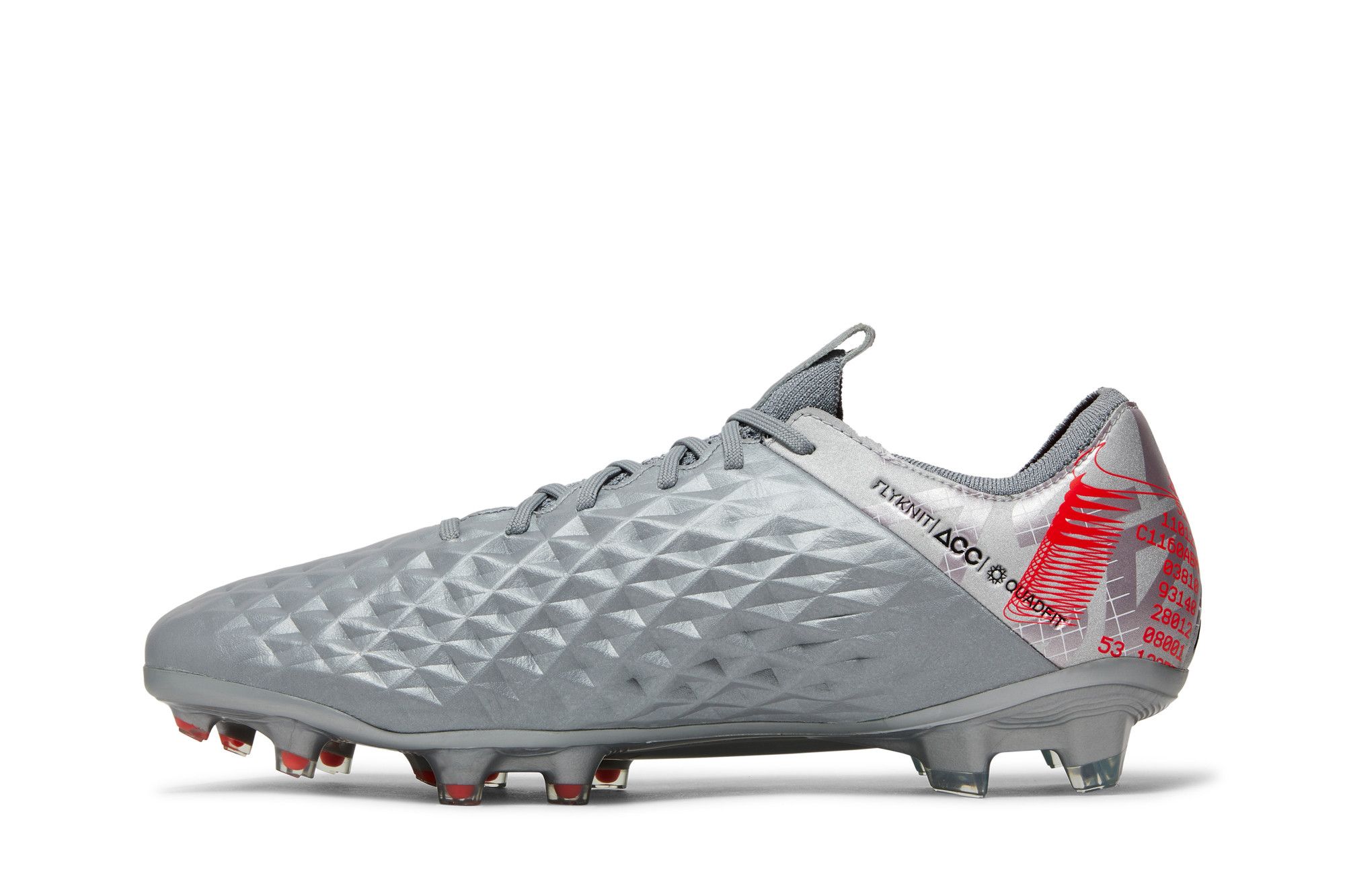 Buy Nike Tiempo Legend 8 Elite FG 'Metallic Grey Crimson' - CW0518