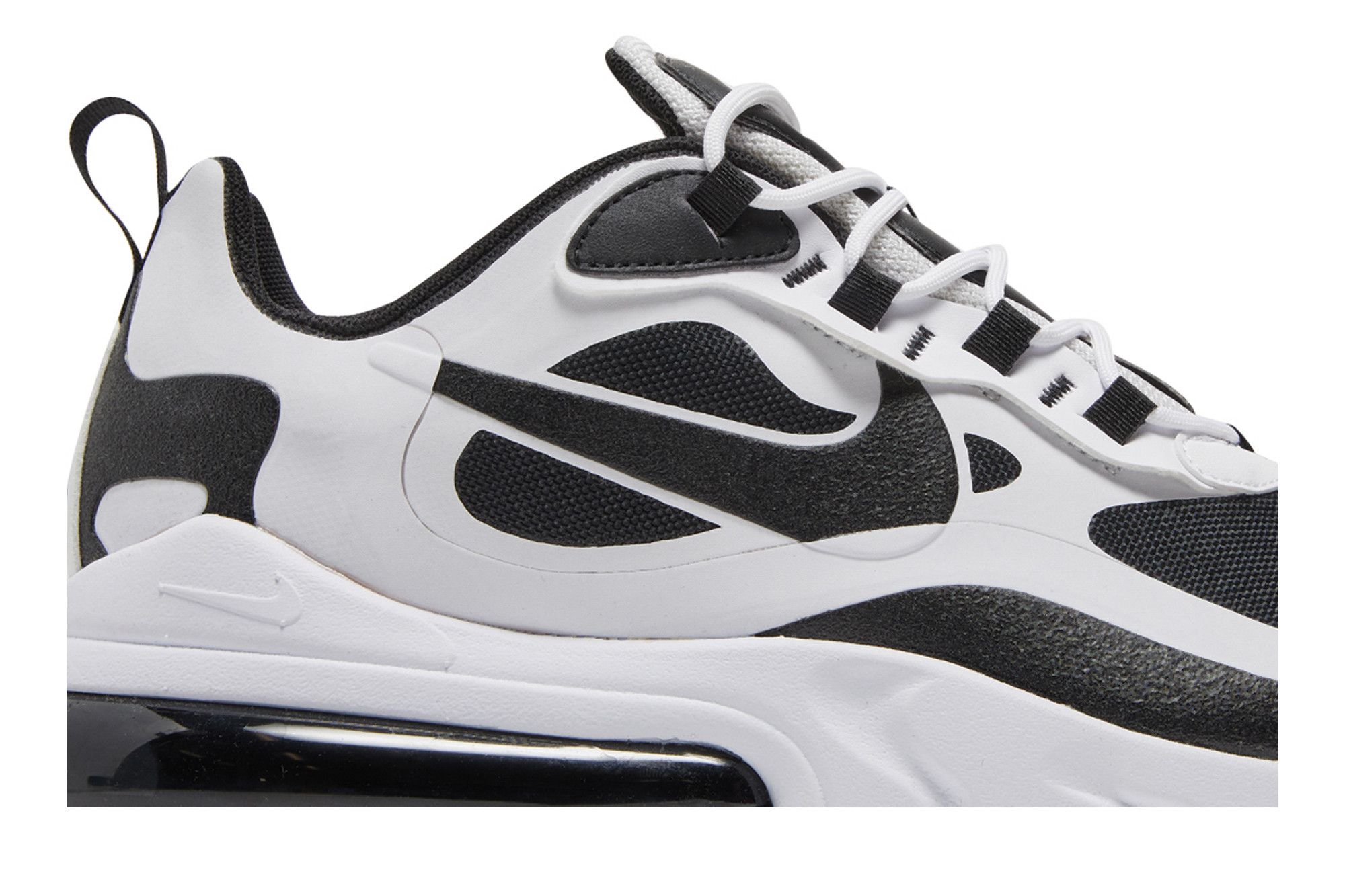 React 270 black and white top