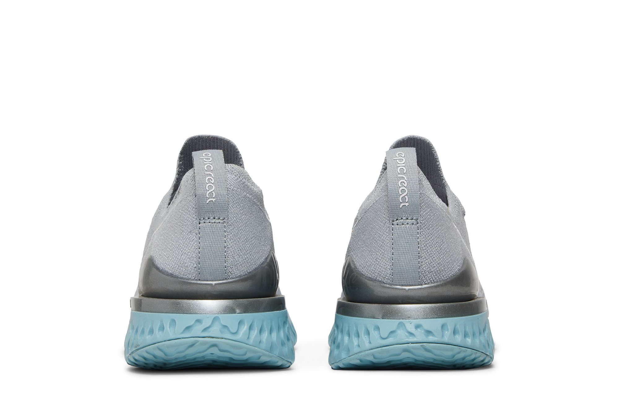 Buy Wmns Epic React Flyknit 2 Wolf Grey Ocean Bliss BQ8927 007 GOAT