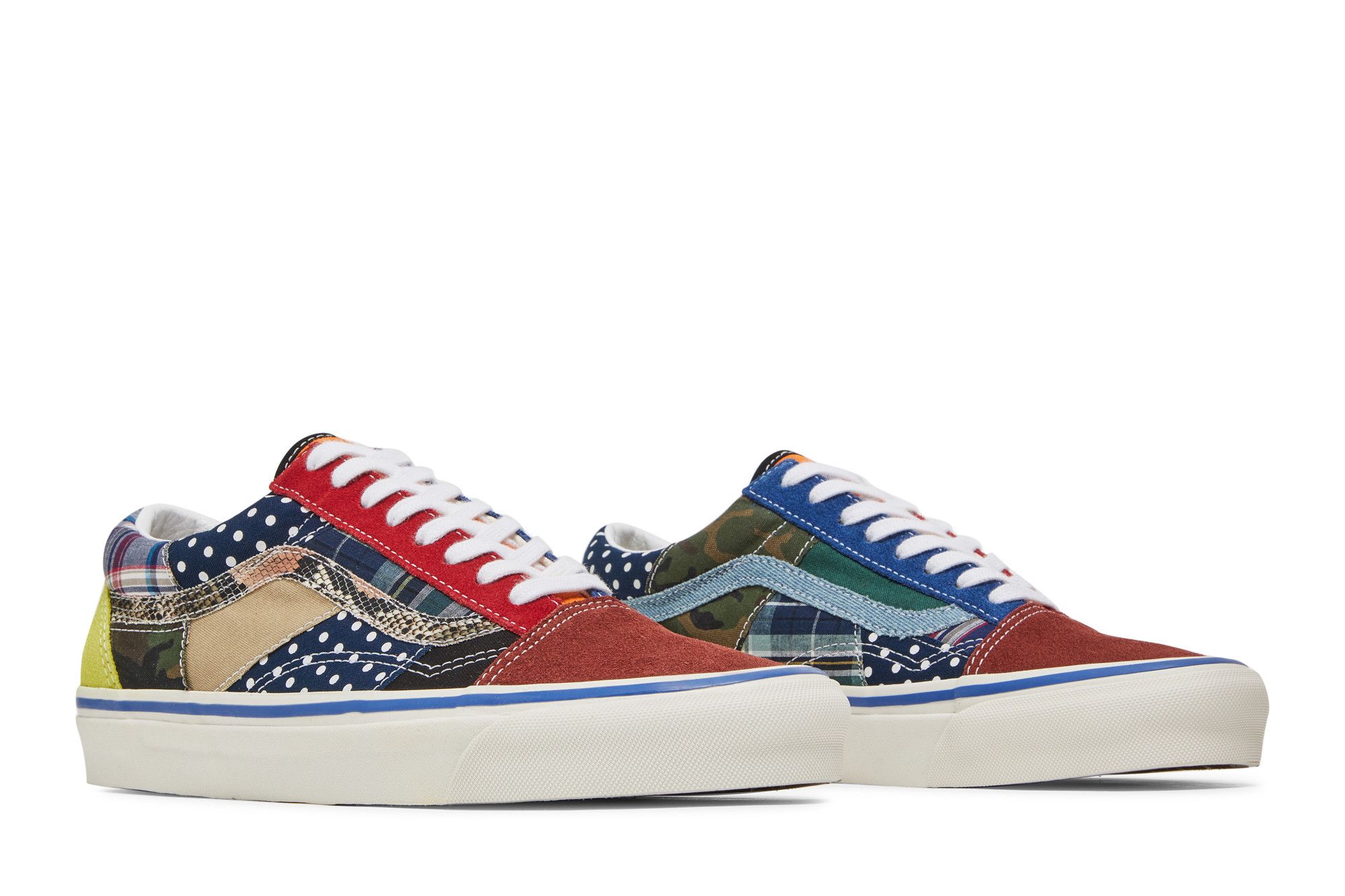 Vans old skool patchwork factory floor on sale