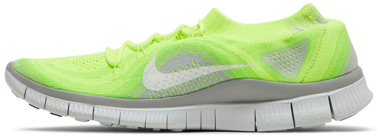 Free Flyknit Volt Wolf Grey