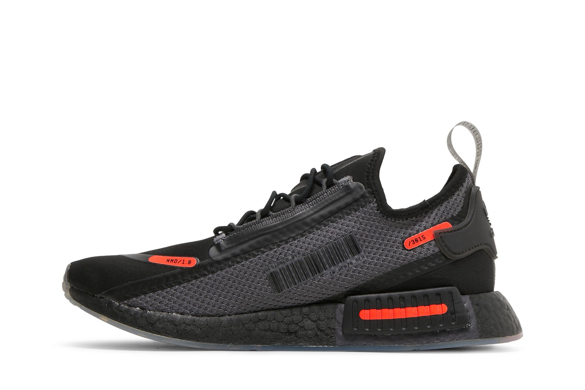 Nmd black and solar red outlet