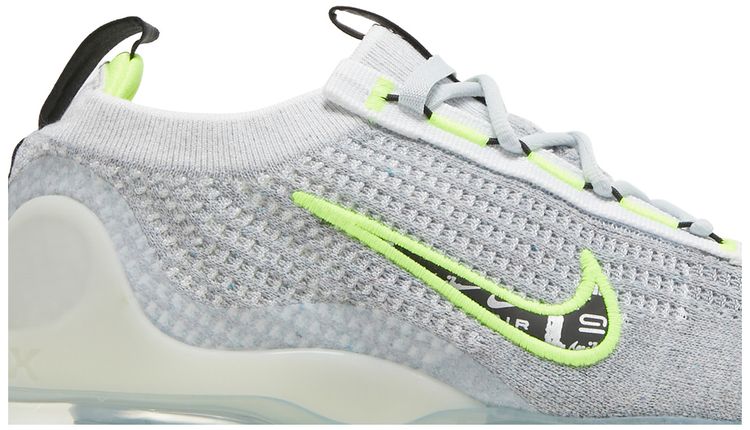 Nike Air Vapormax 2021 Flyknit Logo Pack   Wolf Grey Volt