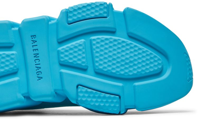 Balenciaga Wmns Speed Sneaker Clear Sole   Light Blue