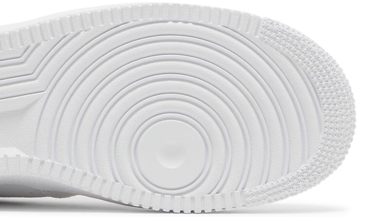 Nike Air Force 1 Low Cut Out Swoosh   White