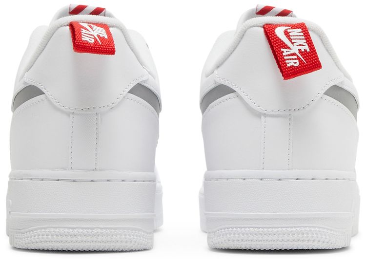 Nike Air Force 1 Low Cut Out Swoosh   White