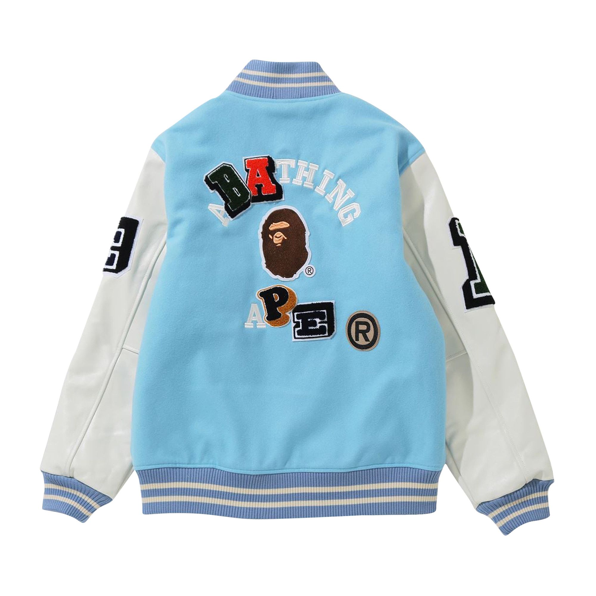 Bape baseball jacket outlet