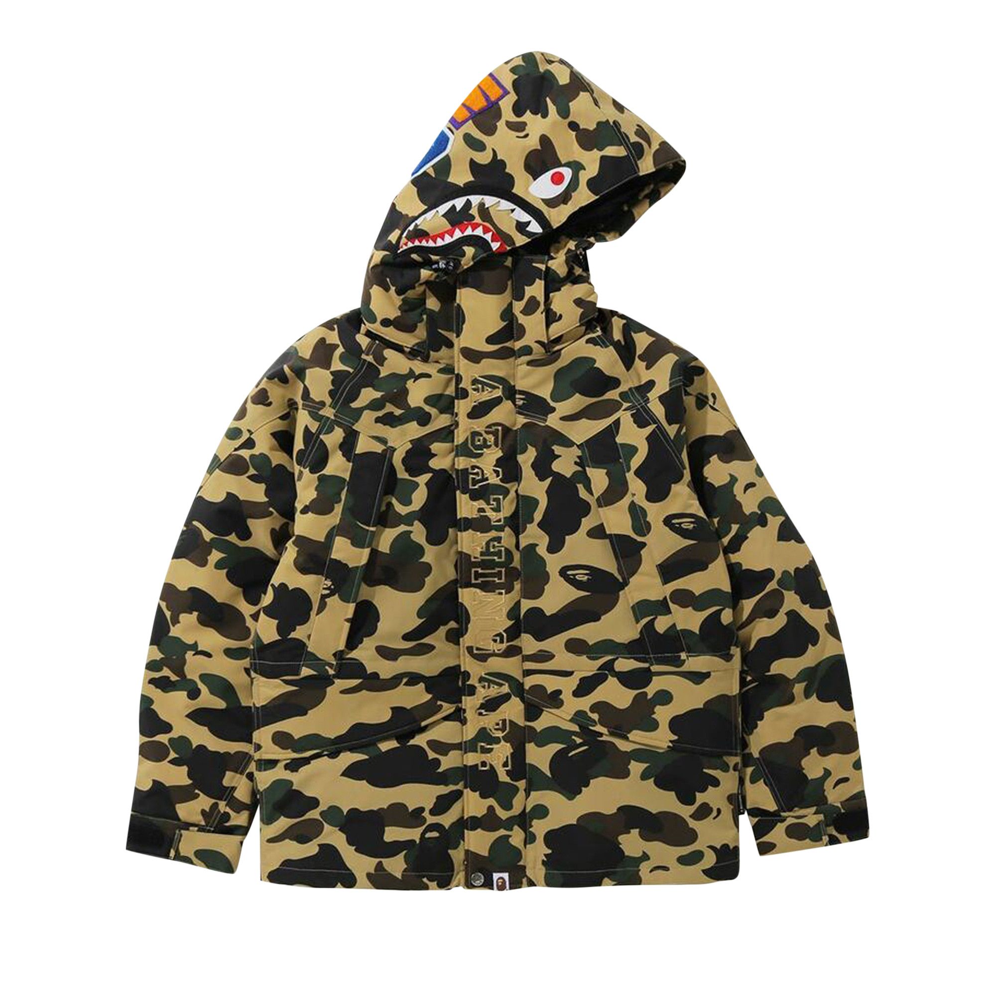 Bape snowboard down jacket shop