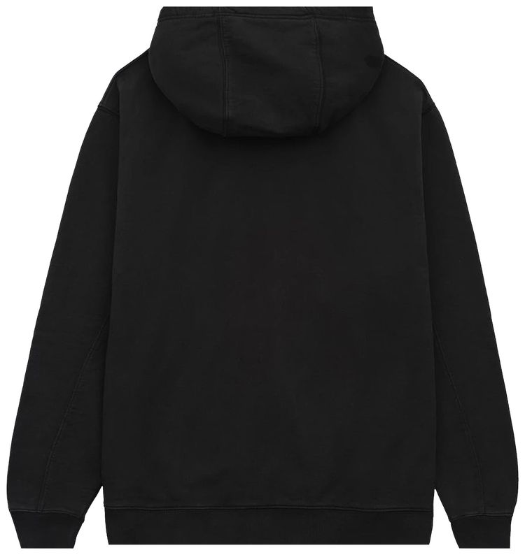 Brain Dead Collegiate Zip Hoodie Black