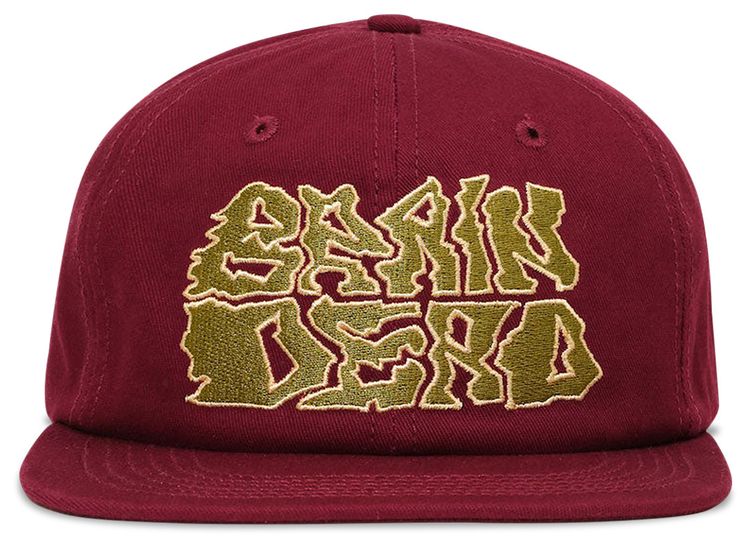 Brain Dead Prehistoric Hat Maroon