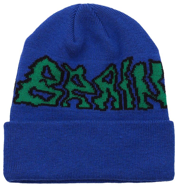 Brain Dead Prehistoric Beanie Blue
