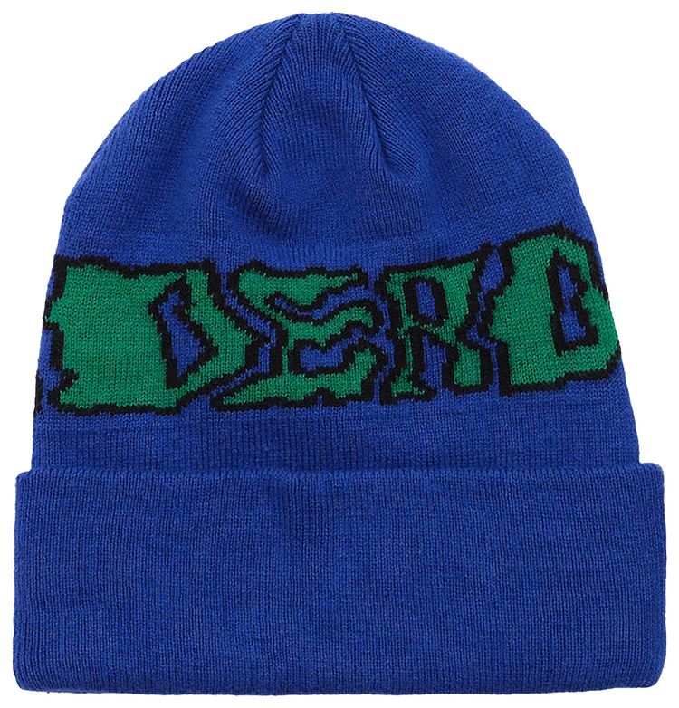 Brain Dead Prehistoric Beanie Blue