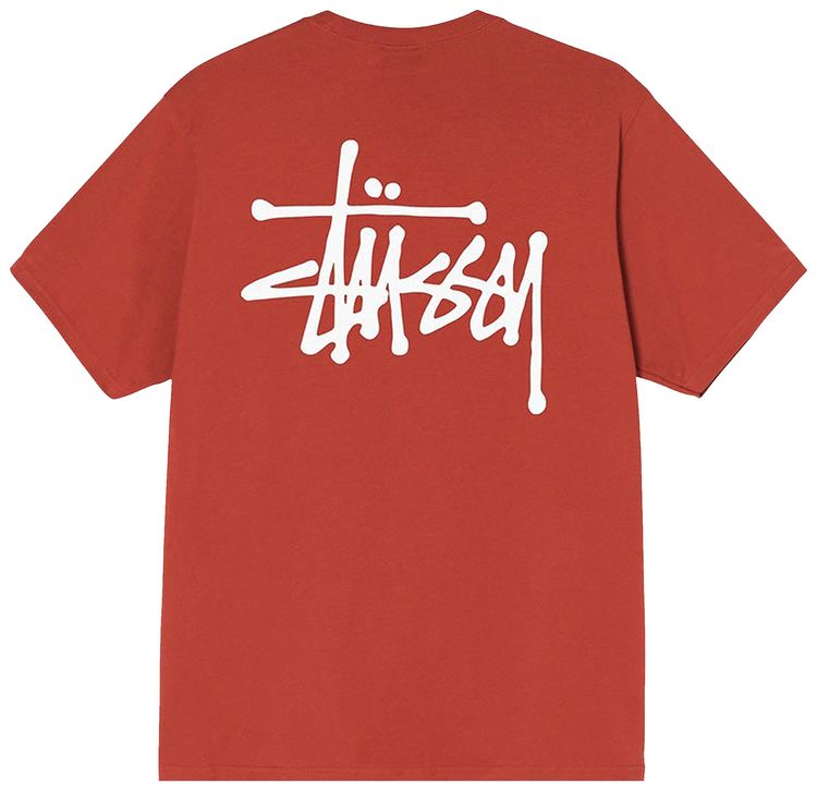 Stussy Basic Logo Tee Brick