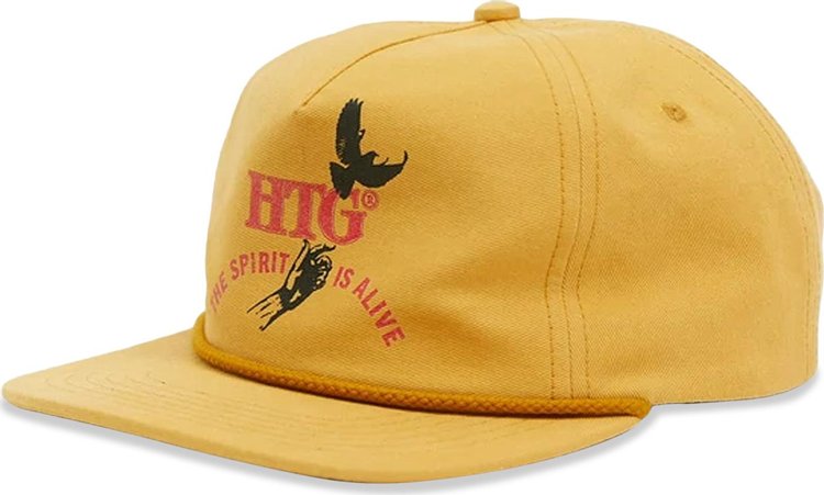 Honor The Gift Alive Unstructured Cap Hat Mustard