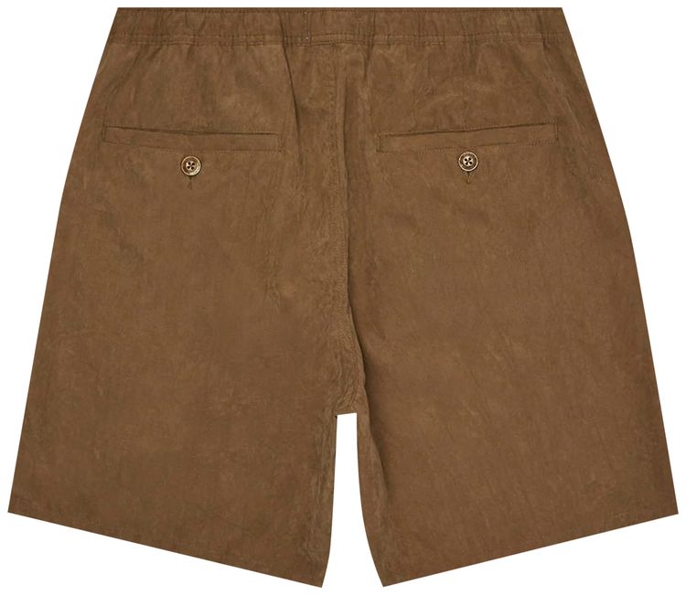 Honor The Gift Brushed Nylon Shorts Brown