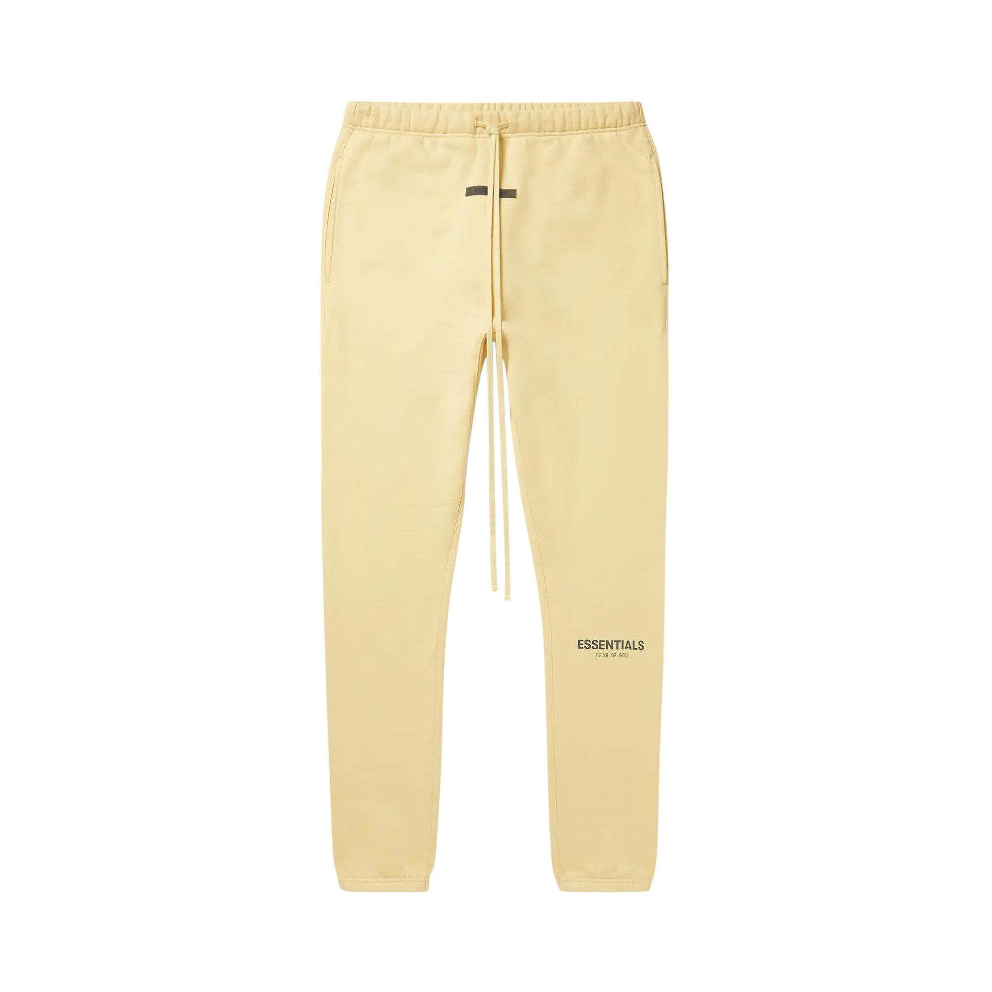 Fear of god essentials sweatpants buttercream clearance