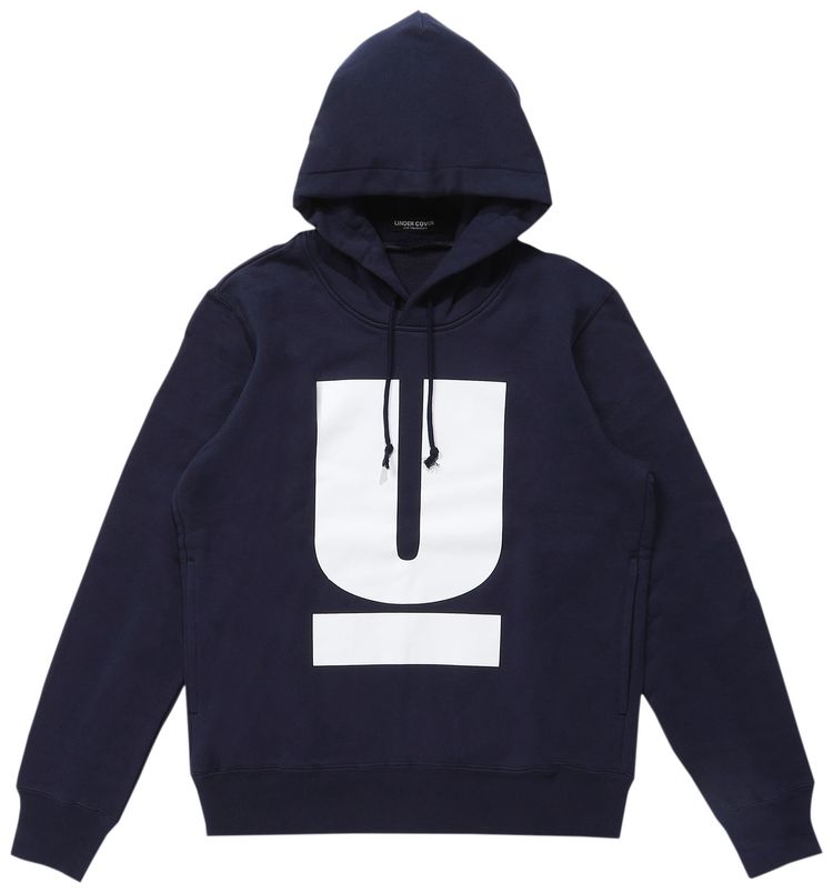Undercover U Hoodie Navy
