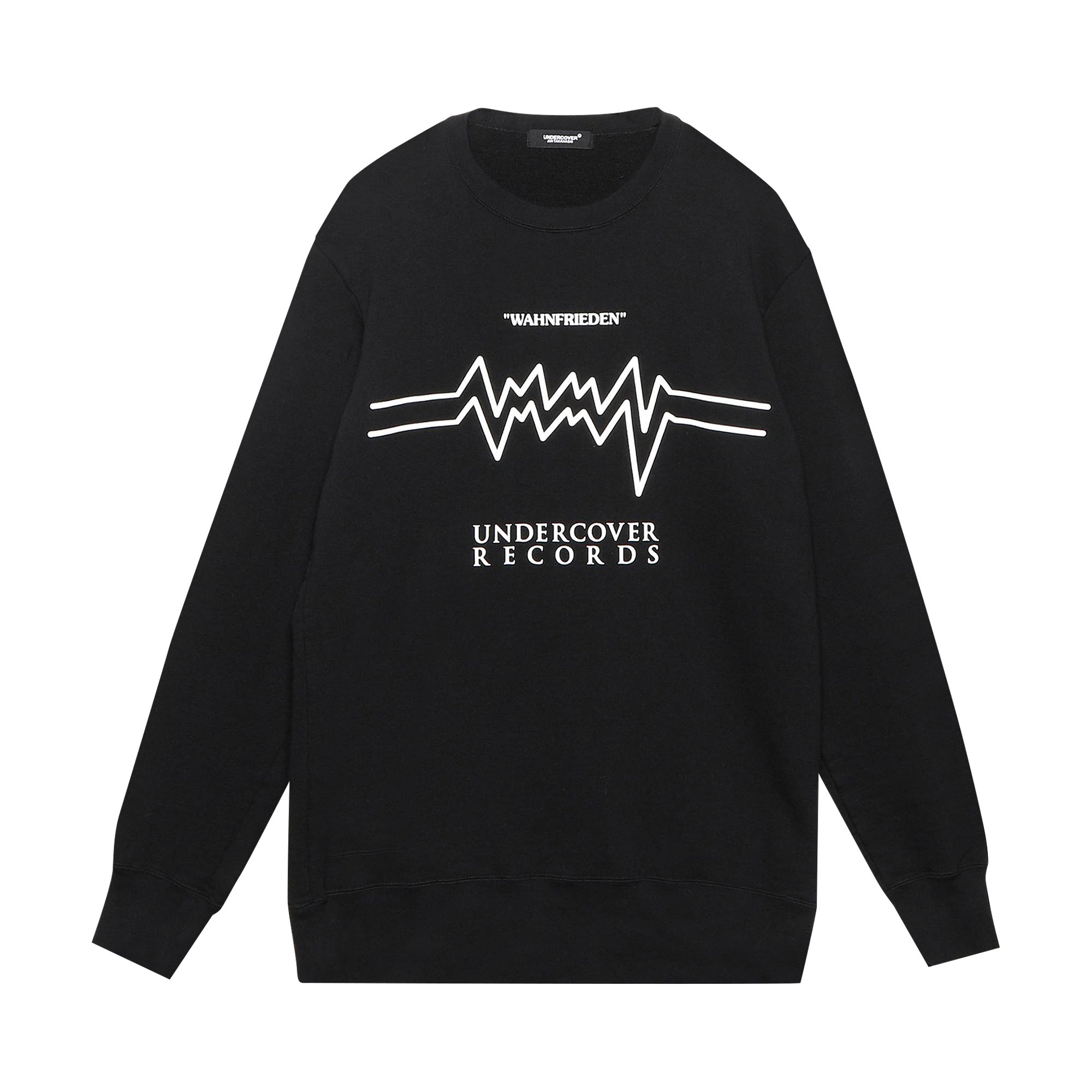 Buy Undercover Records Crewneck 'Black' - UCY9806 1 BLAC | GOAT