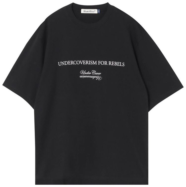 Undercover For Rebels Tee Black