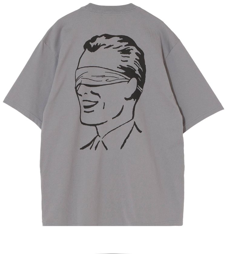 Undercover For Rebels Tee Blue Grey