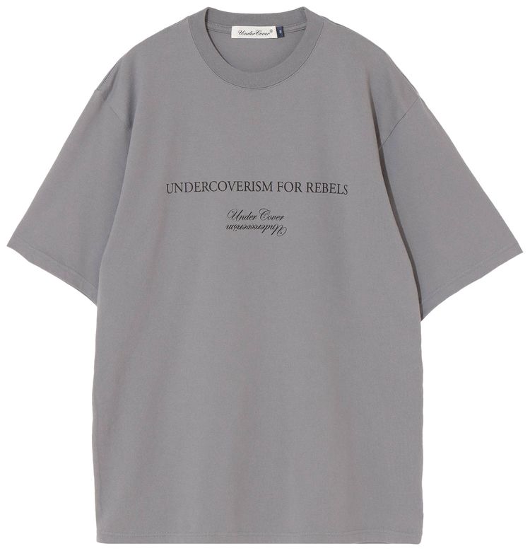 Undercover For Rebels Tee Blue Grey