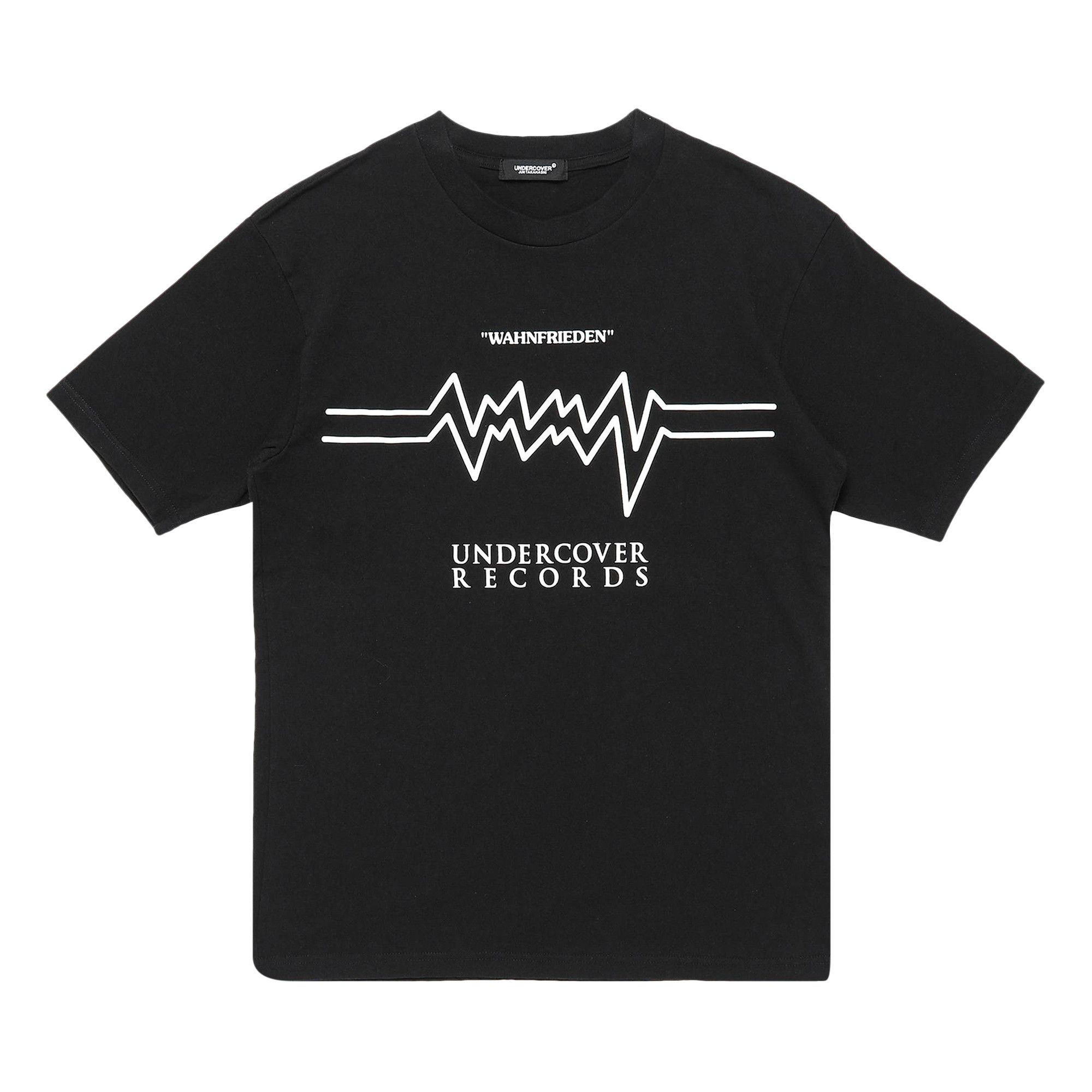Buy Undercover Records Tee 'Black' - UCY9807 1 BLAC | GOAT