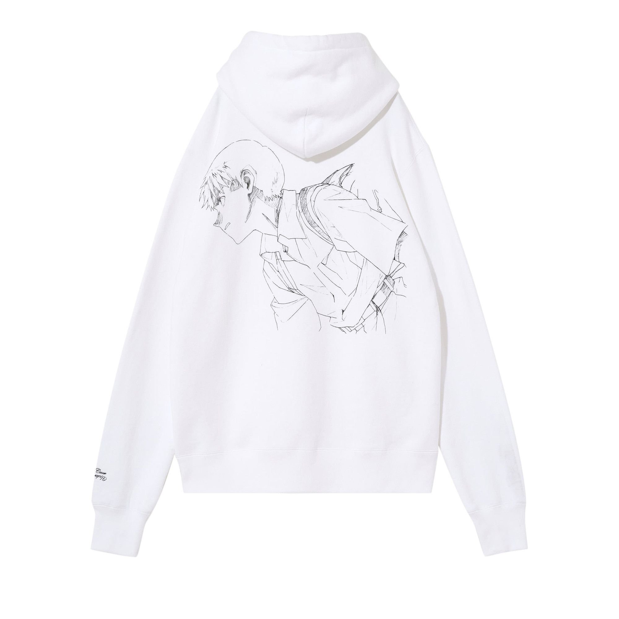 Buy Undercover x Evangelion Printing Hoodie 'White' - UC2A4886 2