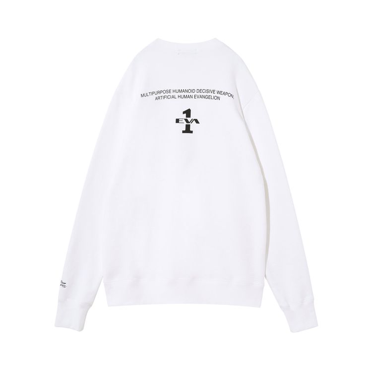 Undercover x Evangelion Crewneck 2 White
