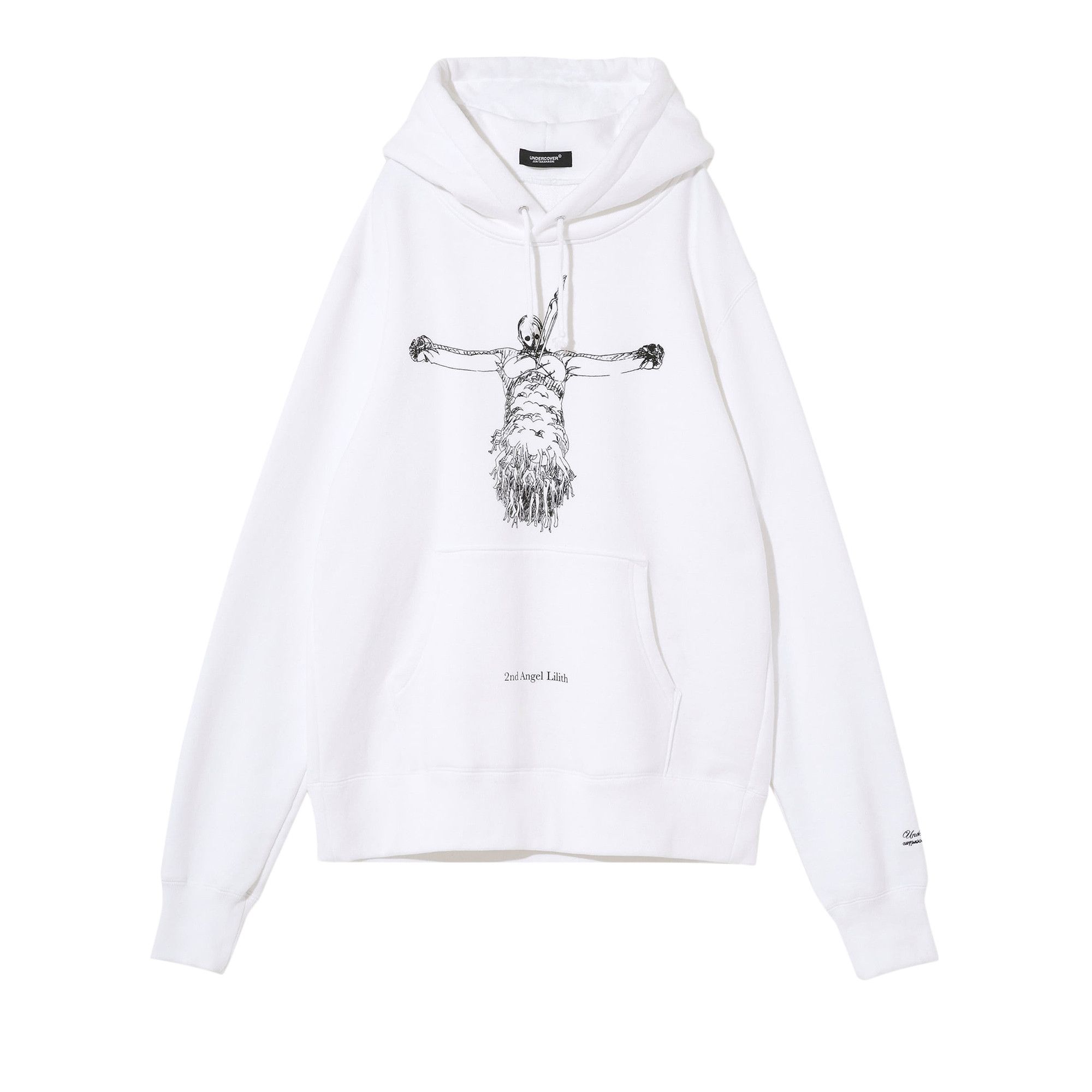 Buy Undercover x Evangelion Printing Hoodie 'White' - UC2A4886 1