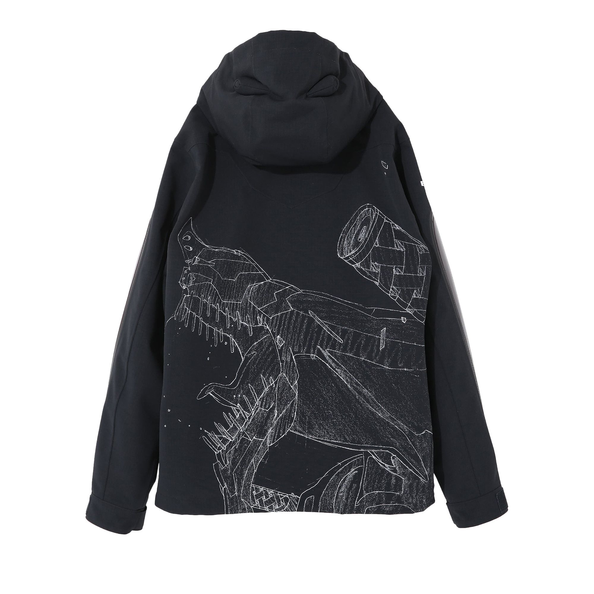 Buy Undercover x Evangelion Shell Jacket 'Black' - UC2A4210 1 BLAC | GOAT